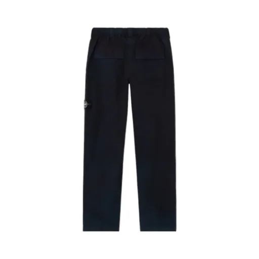 Logo Patch Elastic Waist Trousers