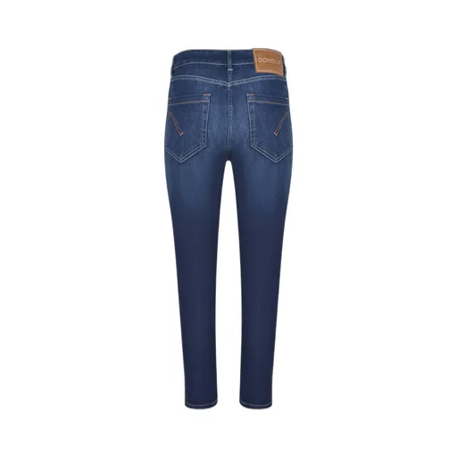 Buttoned Cropped Jeans