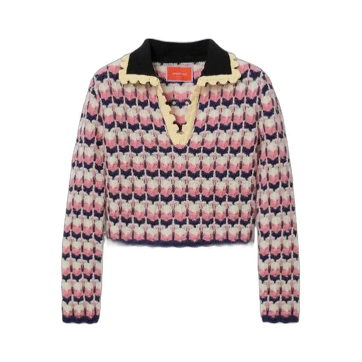Geometric-Pattern Sweater