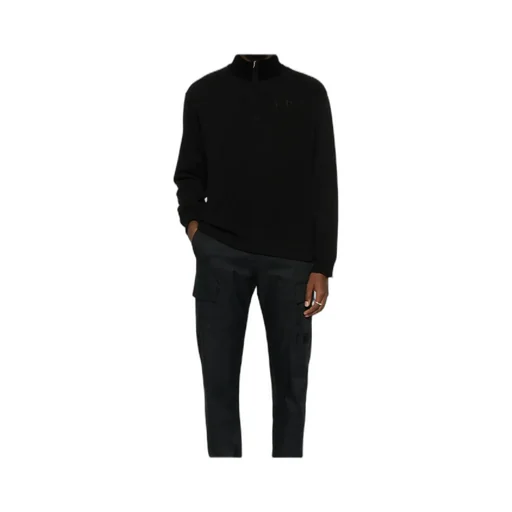 Logo-Embroidered Half-Zip Sweatshirt