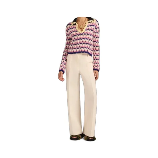 Geometric-Pattern Sweater