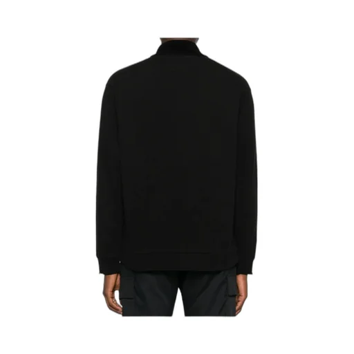 Logo-Embroidered Half-Zip Sweatshirt