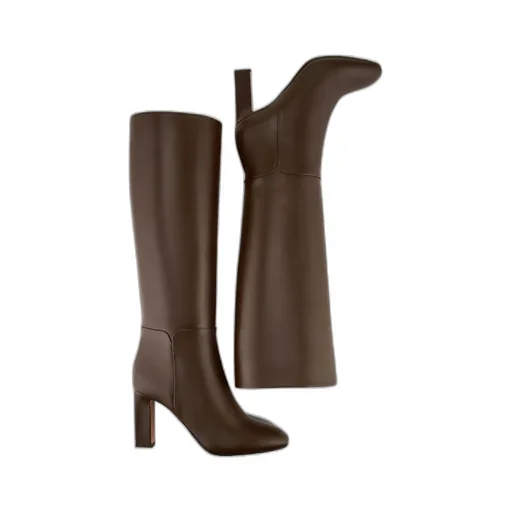 Mid-Heeled Boots