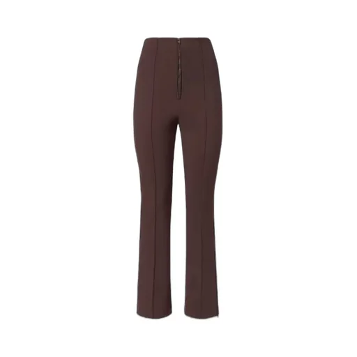 Side-Zipped Flared Ski Trousers