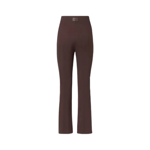 Side-Zipped Flared Ski Trousers