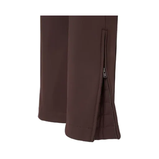 Side-Zipped Flared Ski Trousers