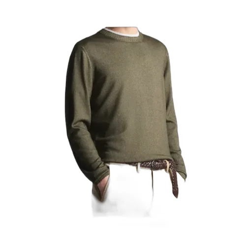 Ribbed Crew Neck Knitwear