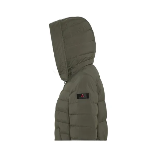 Itoka Zip-Up Long Down Jacket
