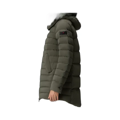 Itoka Zip-Up Long Down Jacket