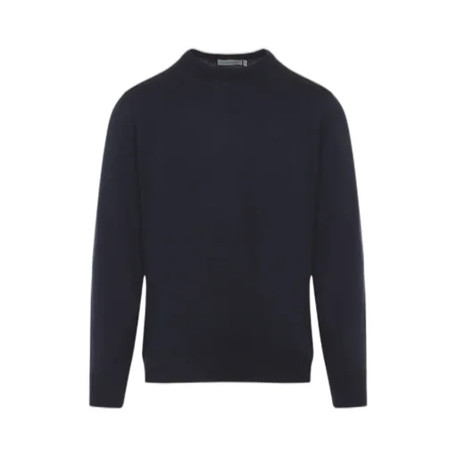 Round-Neck Long-Sleeve Sweater