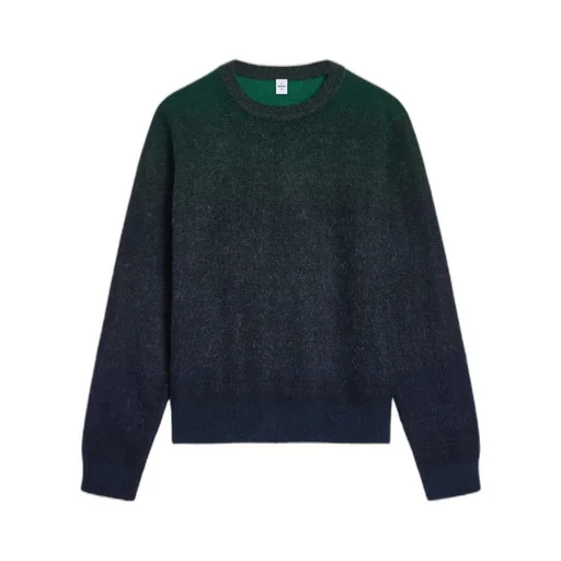 Long-Sleeved Crew Neck Sweater
