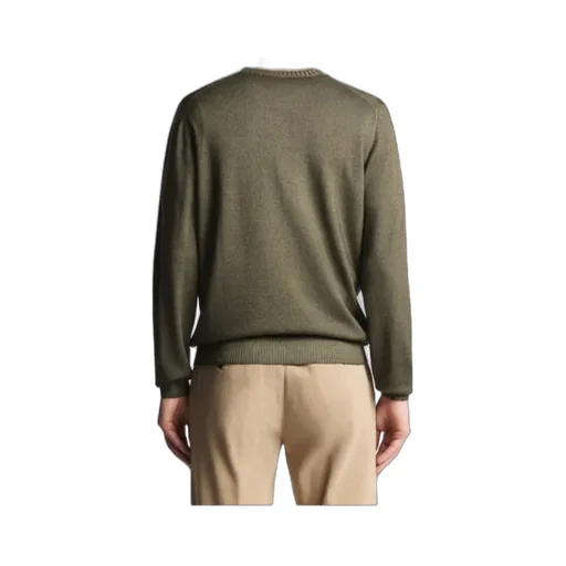 Ribbed Crew Neck Knitwear