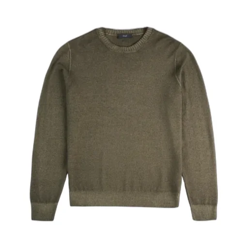 Ribbed Crew Neck Knitwear