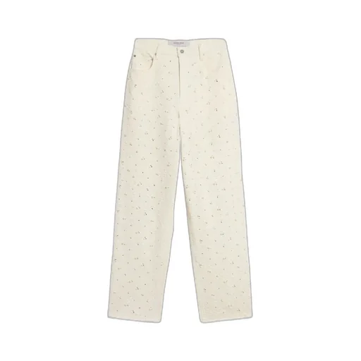 Straight-Leg Embellished Jeans