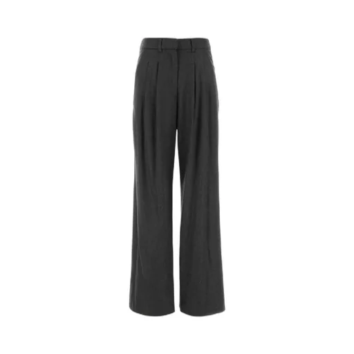 Pleated Wide-Leg Pants