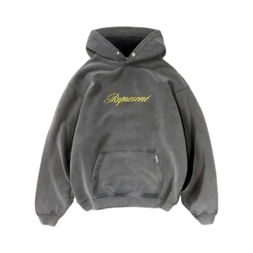 Embroidered Cotton Hoodie