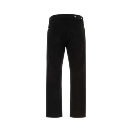 Logo Patch Straight-Leg Jeans