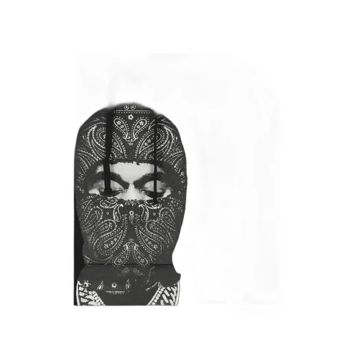 Paisley Mask Hoodie