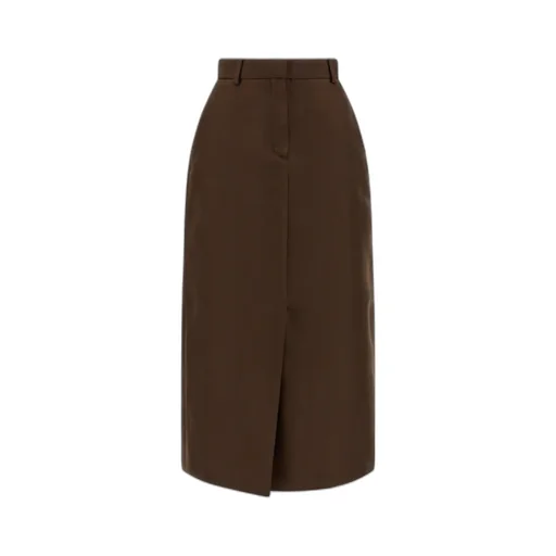 Violante Silk Midi Skirt