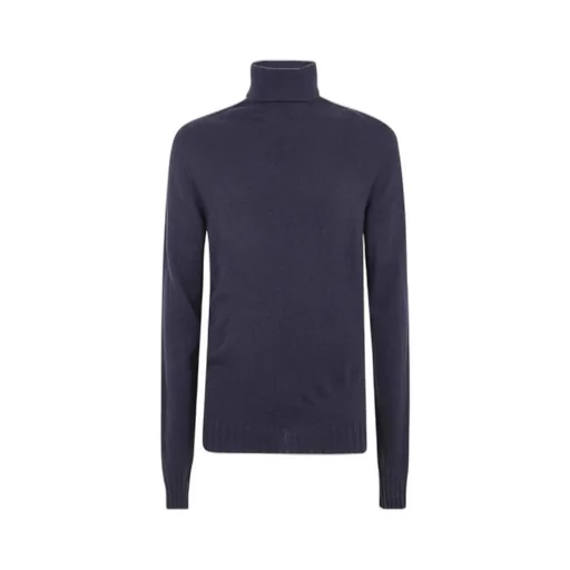 Roll-Neck Knitted Top