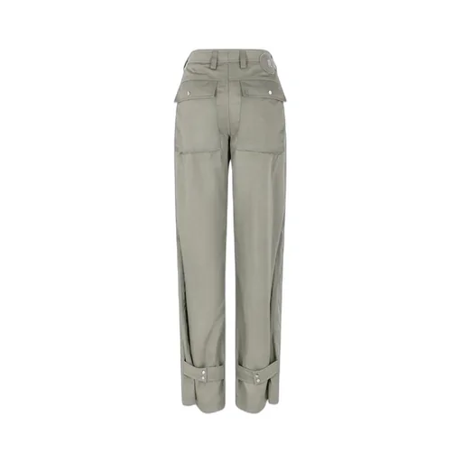 Pleated Button Fastened Trousers