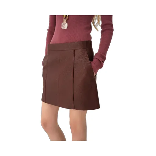 Panelled Mini Skirt