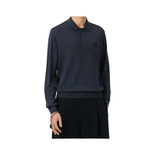 Embroidered-Logo Polo Shirt