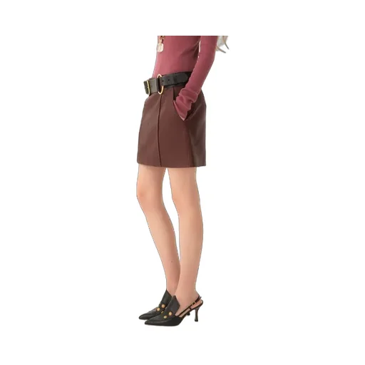 Panelled Mini Skirt