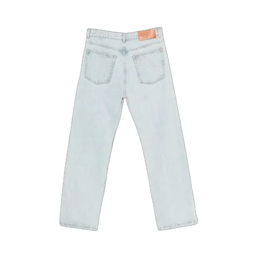 Marbled Denim Trousers
