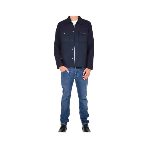 Long-Sleeved Straight Hem Coat