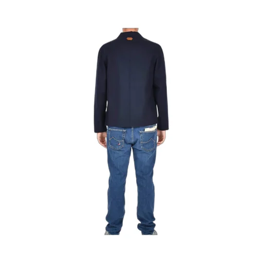 Long-Sleeved Straight Hem Coat