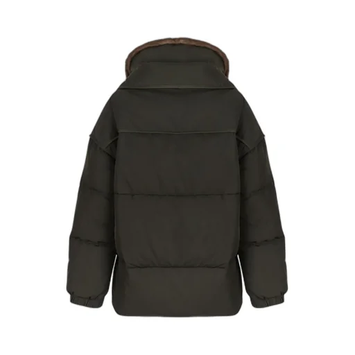 Long-Sleeved Down Jacket