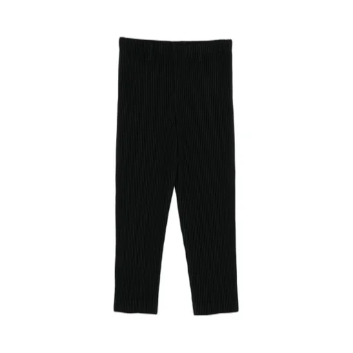 Straight Leg Pleated Pants
