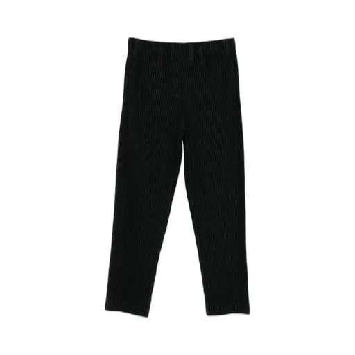 Straight Leg Pleated Pants