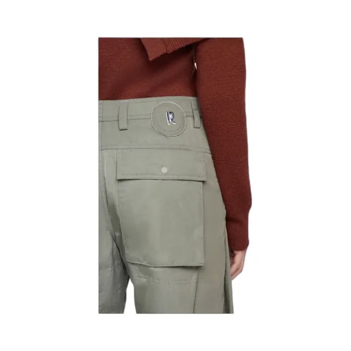 Pleated Button Fastened Trousers