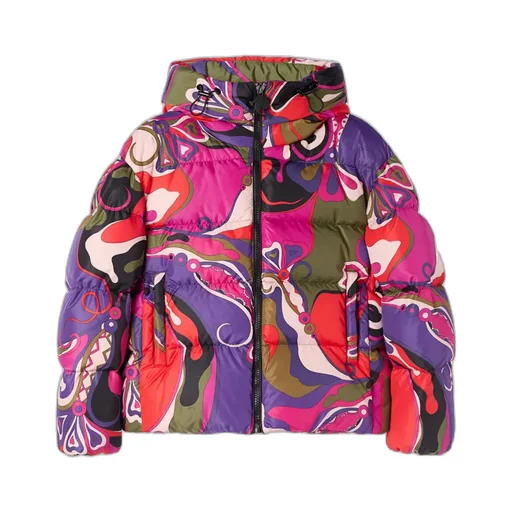 Printed Down Jacket