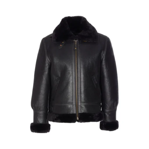Shearling Leather Coat