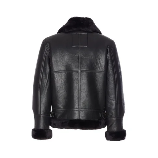 Shearling Leather Coat