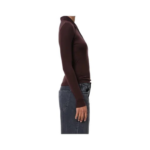 Long-Sleeved Polo Shirt