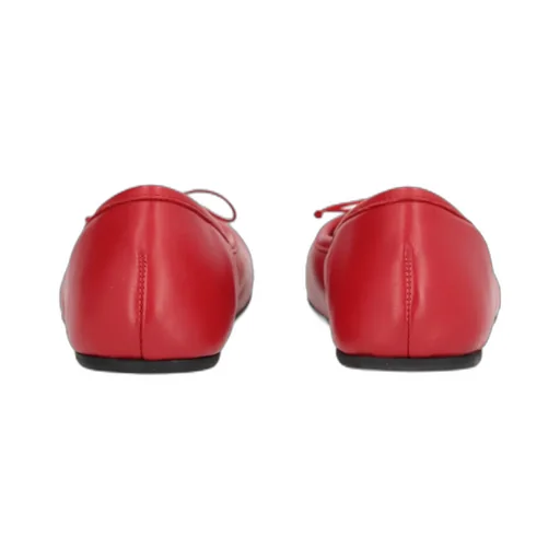 Brigitte Orb-Plaque Ballerina Shoes
