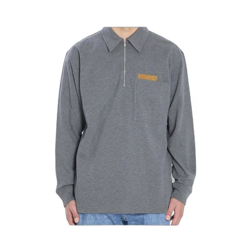 Long-Sleeved Polo Shirt