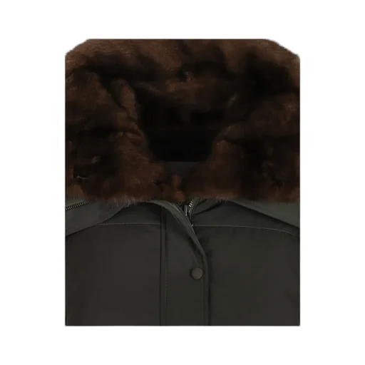 Long-Sleeved Down Jacket