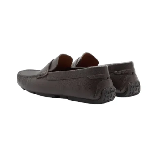 Logo Plaque Slip-On Loafers