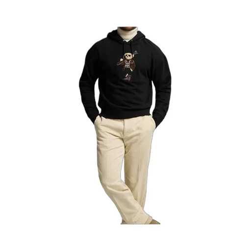 Bear-Print Hoodie
