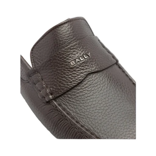 Logo Plaque Slip-On Loafers