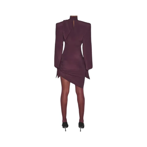 Long-Sleeve Mini Dress