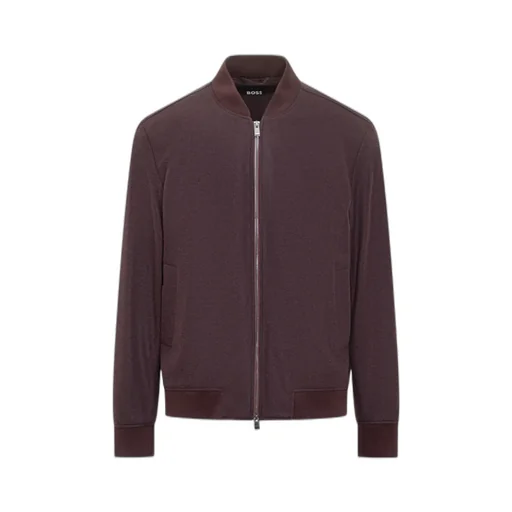 Long-Sleeved Zipped Jacket