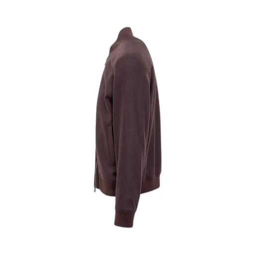 Long-Sleeved Zipped Jacket