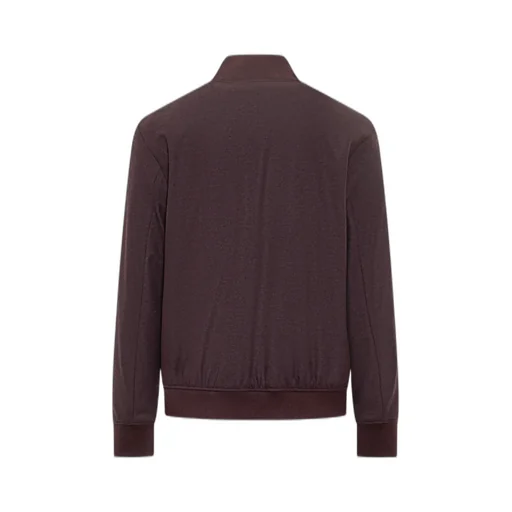 Long-Sleeved Zipped Jacket