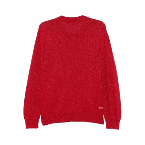 Hearts Lamé Cardigan
